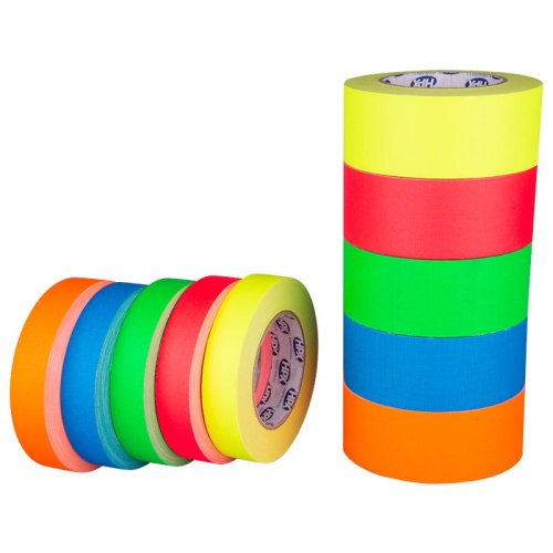 Taśma naprawcza Gaffer Fluo Pro - 50 mm x 25 m - różowa - opakowanie 30 szt.