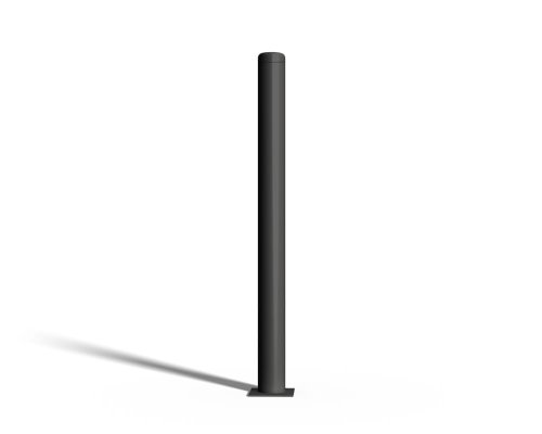 Przykręcany słupek parkingowy - śr. rury 76,1 mm