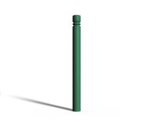 Słupek parkingowy ozdobny - model wrocławski - śr. rury 76,1 mm - zielony