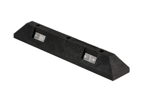 Separator Parkingowy PCV - długość 80 cm - białe odblaski