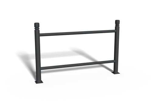 Przykręcana bariera miejska  - model wrocławski