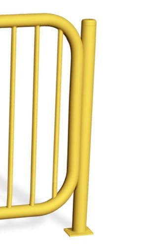 Przykręcany Słupek Kończący do Bariery Drogowej U-12a