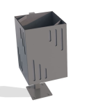 Kosz Homer III 60 l bez daszka