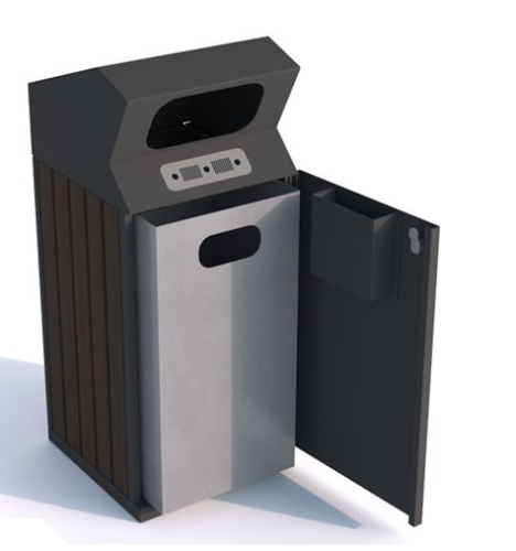 Kosz na odpadki Castle kominkowy wsad