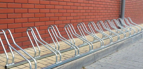 Stojak na rowery 12 stanowisk stal ocynkowana