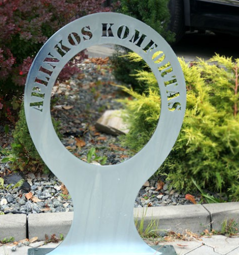 Stojak Rowerowy Oko - stal ocynkowana