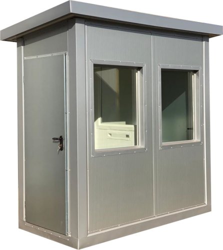 Stróżówka z pomieszczeniem 240x120 cm