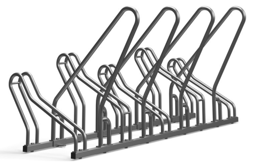 Campania Save z barierkami 5 stanowisk na rowery