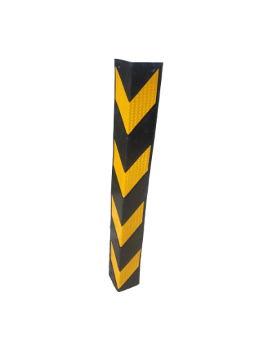 Odblaskowa gumowa odbojnica narożna