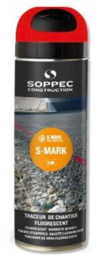 Farba do oznakowania w sprayu - czerwona