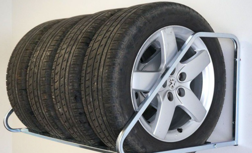 Wieszak na 4 opony - ocynkowany