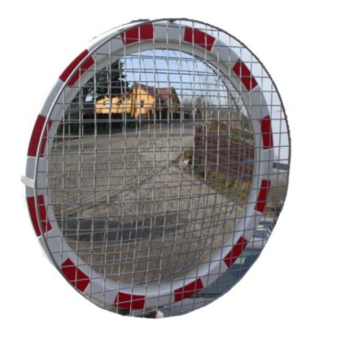 Lustro drogowe U-18a z siatką zabezpieczającą