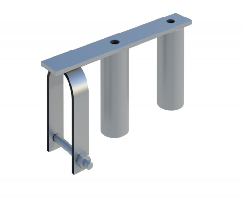 Zawias do bram i furtek tymczasowych