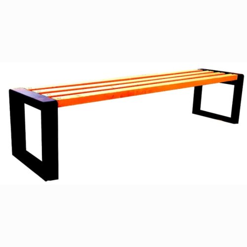 Ławka parkowa bez oparcia Gama - pinia