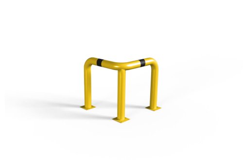 Odbojnica narożna równoramienna - 30 x 60 cm - ø 60,3 mm