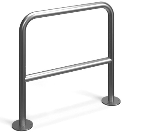 Stojak rowerowy U-15 z poprzeczką