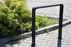 Stojak rowerowy U38 z elem. gumowymi