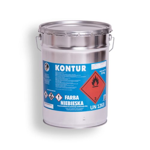 Farba drogowa niebieska 20L - 33 kg - RAL 5017.jpg