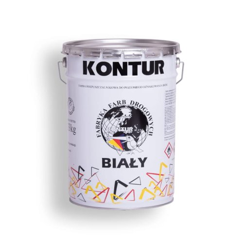 Farba drogowa biała 20L - 33 kg - RAL 9016.jpg