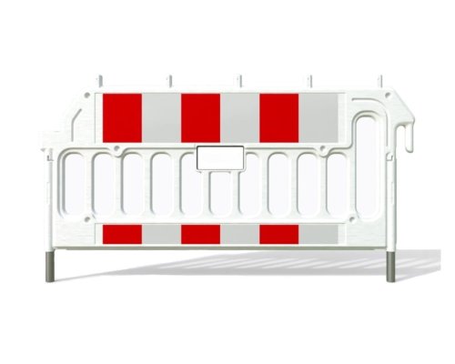 Bariera ostrzegawcza Centurion - typ U-20 - biała - pas biało-czerwony - wizualizacja.jpg