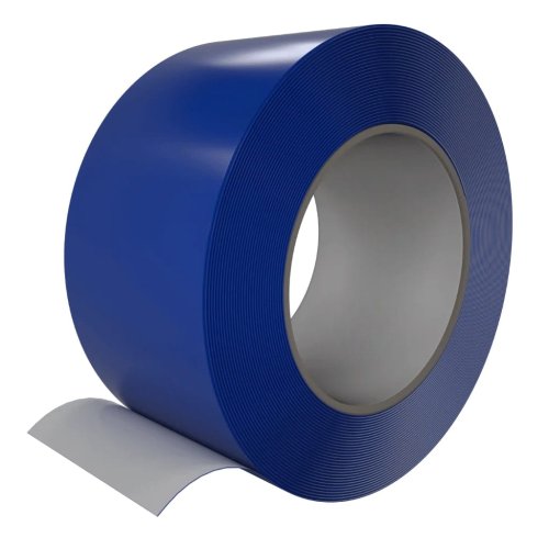 Taśma jednostronnie klejąca oznaczeniowa niebieska 100mm x 33m