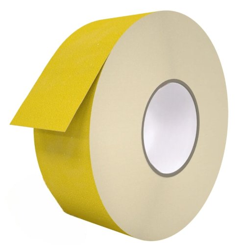 Taśma antypoślizgowa żółta 100mm x 18m