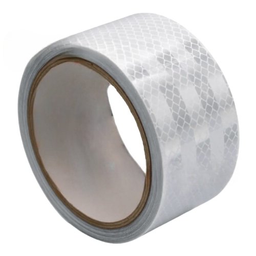 Taśma Odblaskowa biała 100mm x 5m