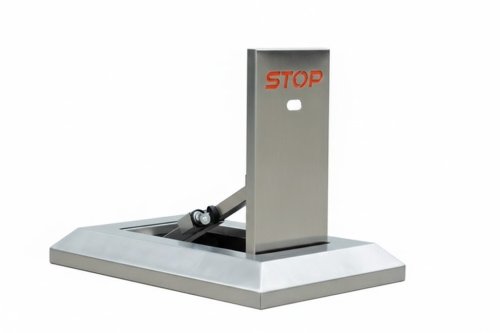 Blokada parkingowa Kaseta - stal nierdzewna.jpg