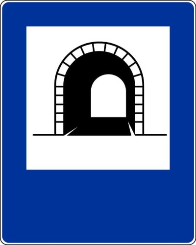 Znak informacyjny D-37 Tunel