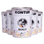 Farba drogowa biała 20 L - 33 kg - RAL 9016 - 5 szt.