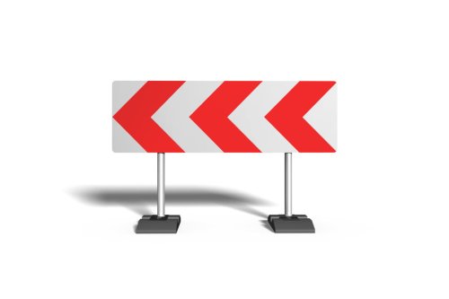 Tablica prowadząca U-3d - Dł. 180 cm