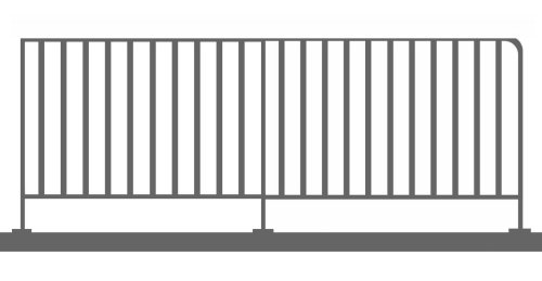 Przykręcana Bariera U-11a Mostowo-drogowa