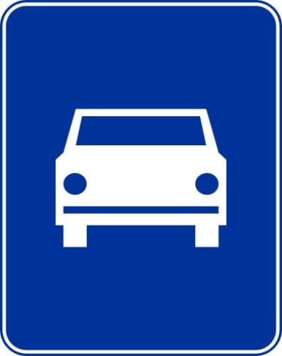 Znak informacyjny D-7 Droga ekspresowa