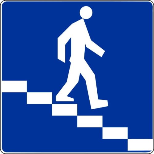 Znak informacyjny D-35 Przejście podziemne dla pieszych