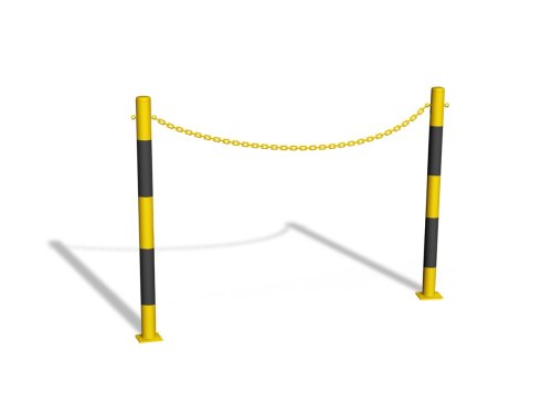 Przykręcana Bariera U-12b „łańcuchowa“