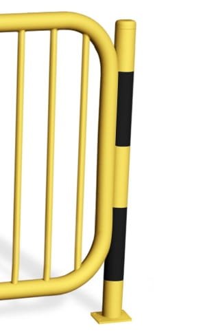 Przykręcany Słupek Kończący do Bariery Drogowej U-12a