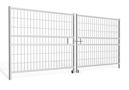 Brama ażurowa - dwuskrzydłowa