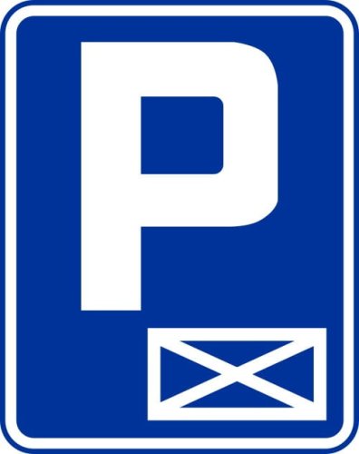 Znak informacyjny D-18a Parking