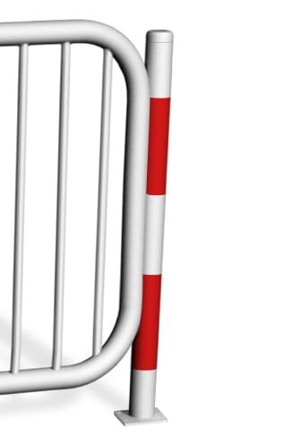 Przykręcany Słupek Kończący do Bariery Drogowej U-12a