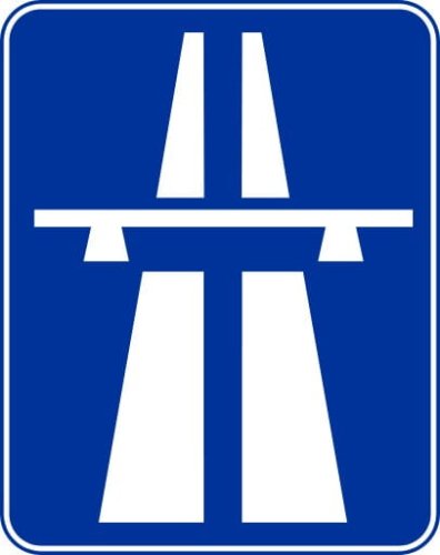 Znak informacyjny D-9 Autostrada