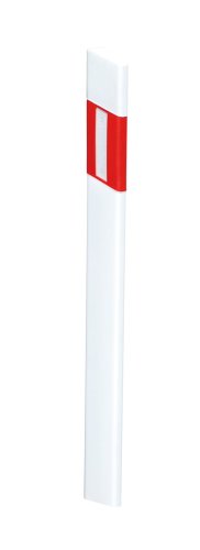Słupek przeszkodowy U-1a - odblask biały