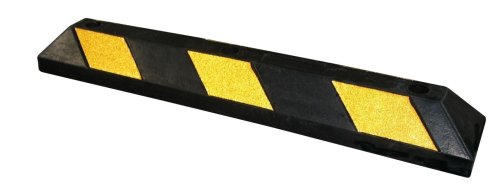 Separator parkingowy gumowy z żółtymi odblaskami dł. 90 cm